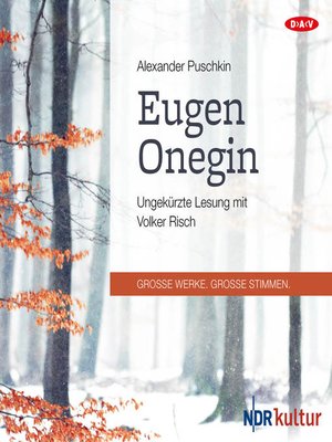 cover image of Eugen Onegin